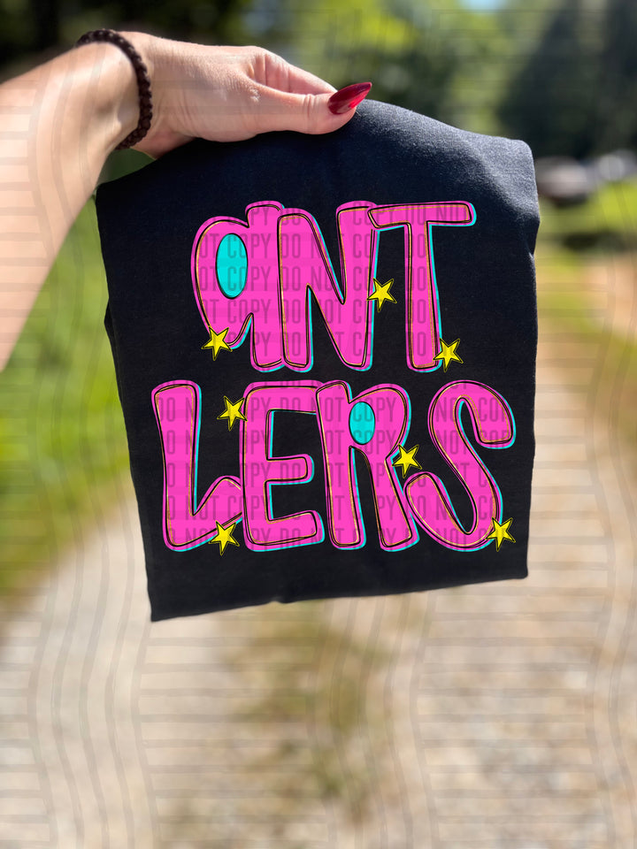 Pink Glow DTF Print
