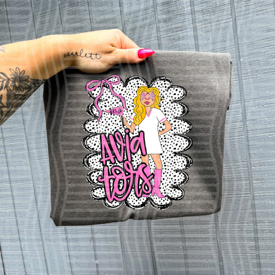 Preppy Gals Brunette DTF Print