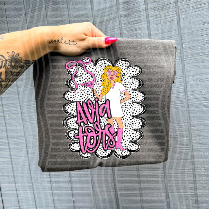 Preppy Gals Brunette DTF Print