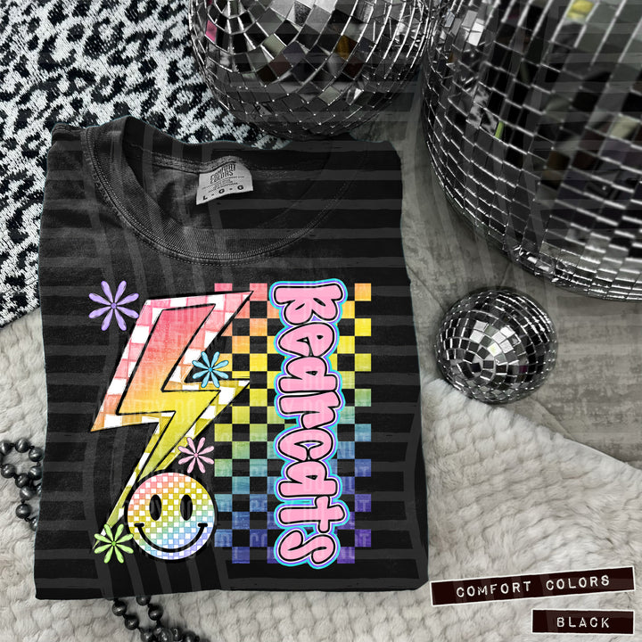Smiley Side Bolt DTF Print