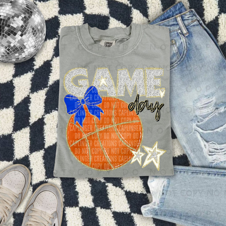 Game Day Basketball DTF Print