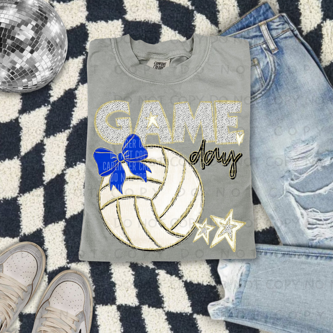 Game Day Volleyball DTF Print