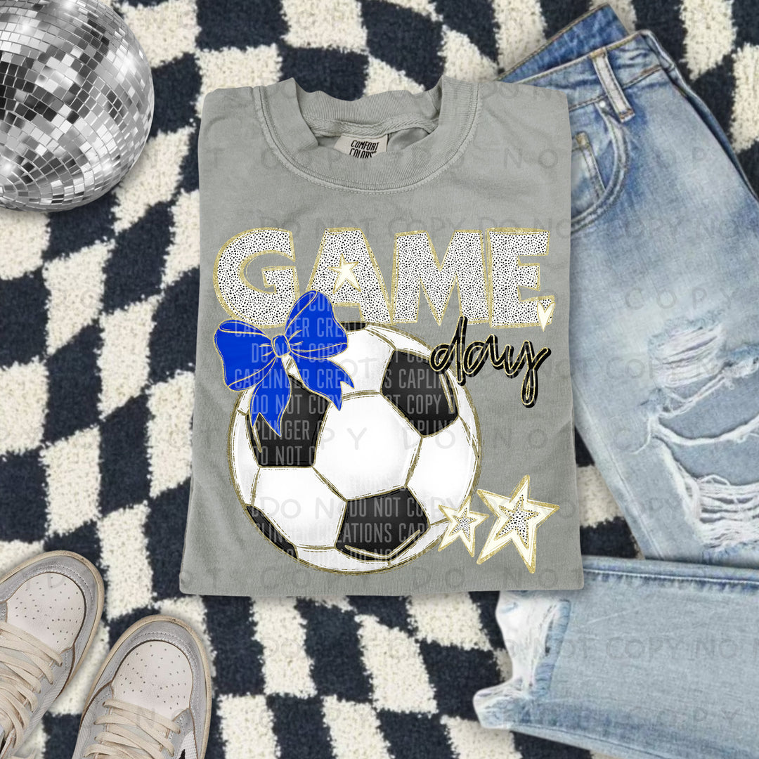 Game Day Soccer DTF Print