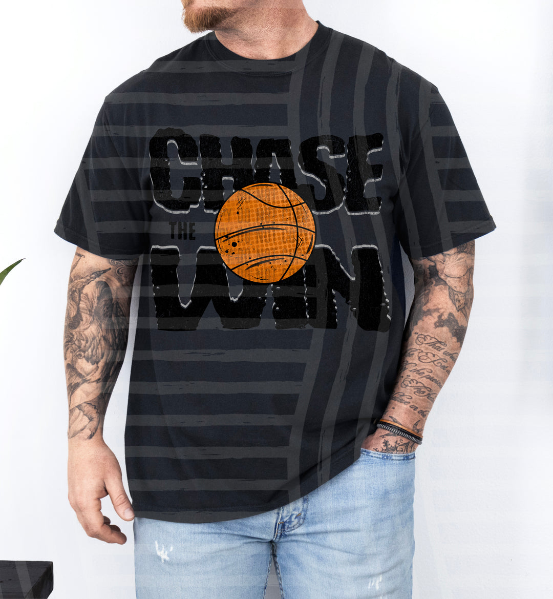 Chase The Win Basketball DTF Print