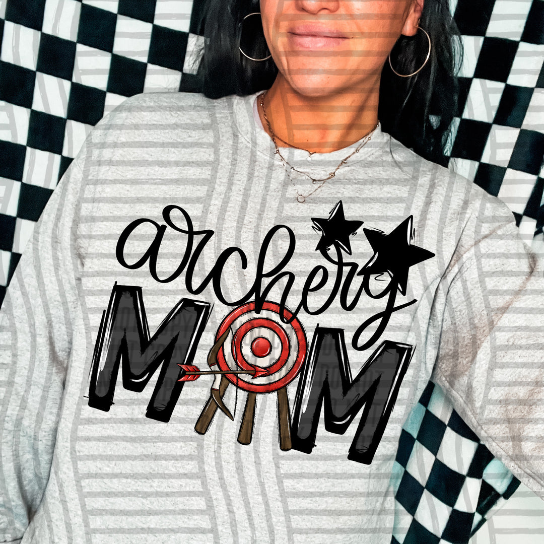 Sports Mom Archery DTF Print