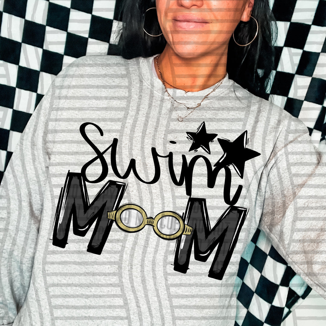 Sports Mom Swim DTF Print