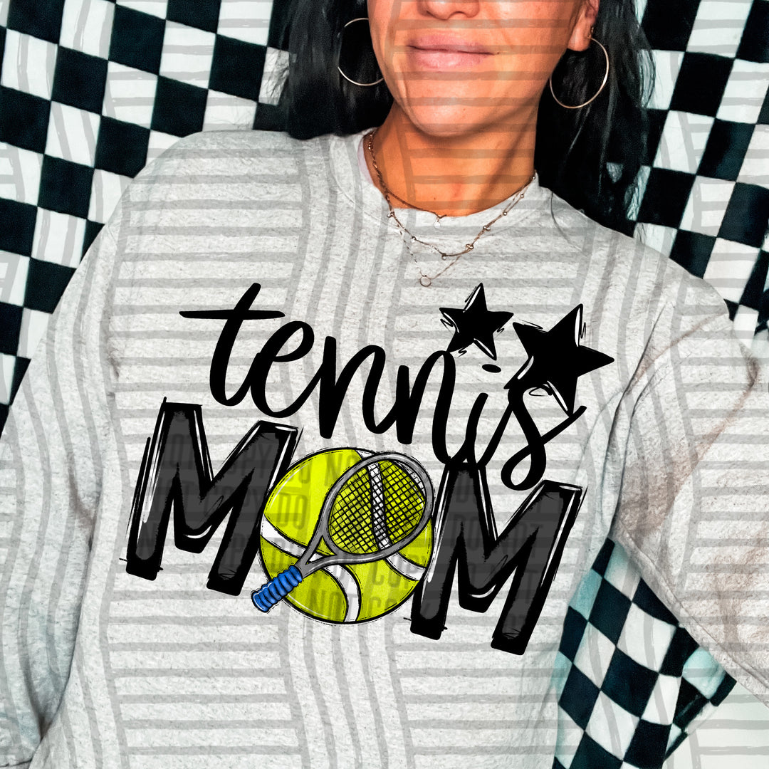 Sports Mom Tennis DTF Print