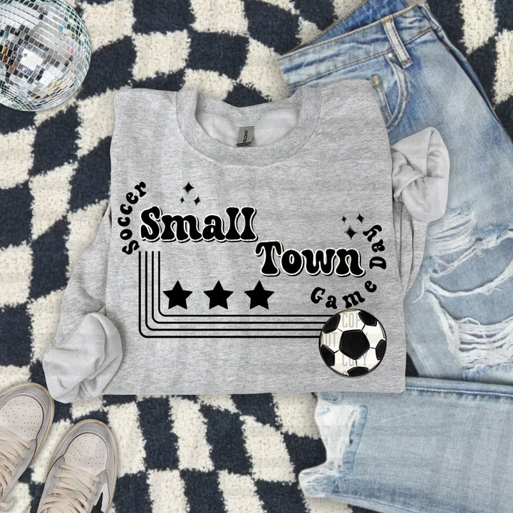 Small Town Soccer DTF Print