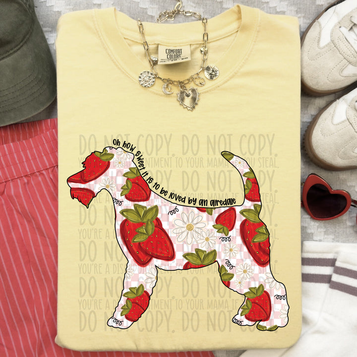 How Sweet Dog DTF Print