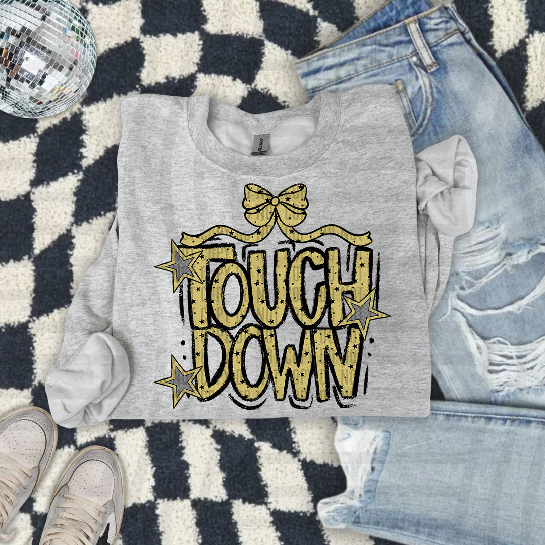 Touch Down Bow DTF Print