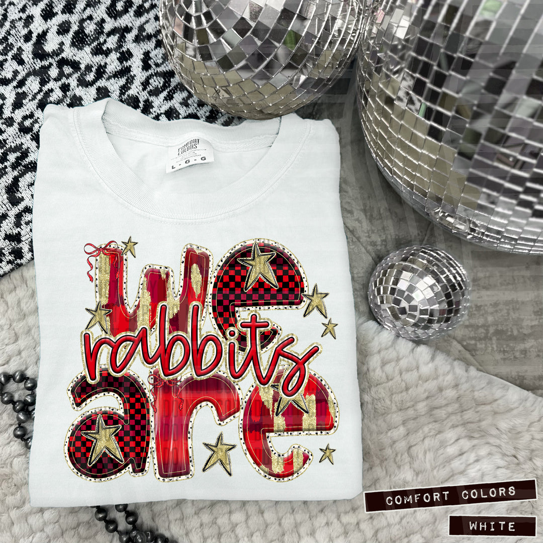 Red We Are DTF Print