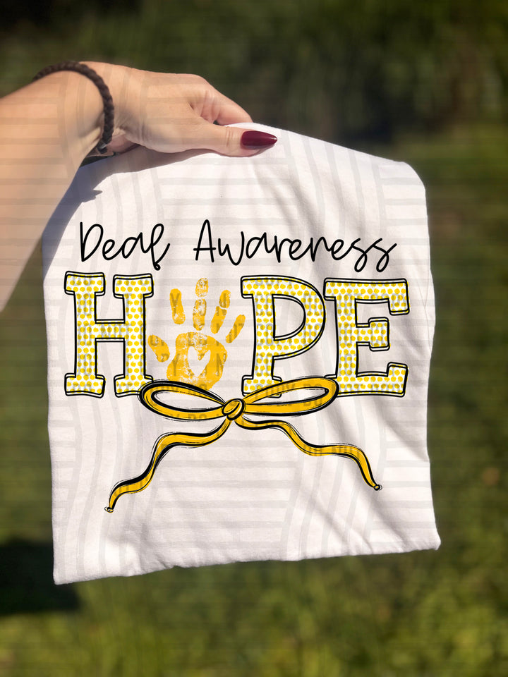 Deaf Awareness DTF Print