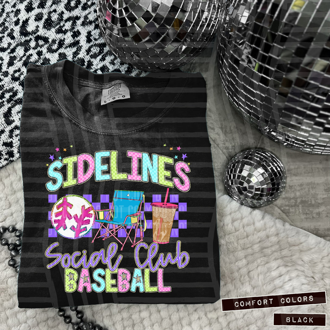 Sidelines DTF Print