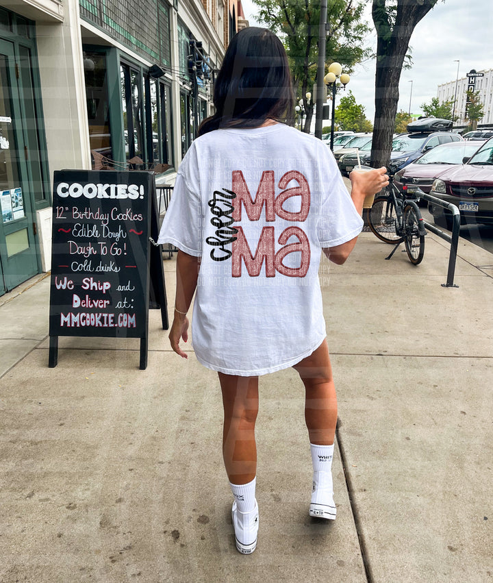 Sports Mama Cheer DTF Print