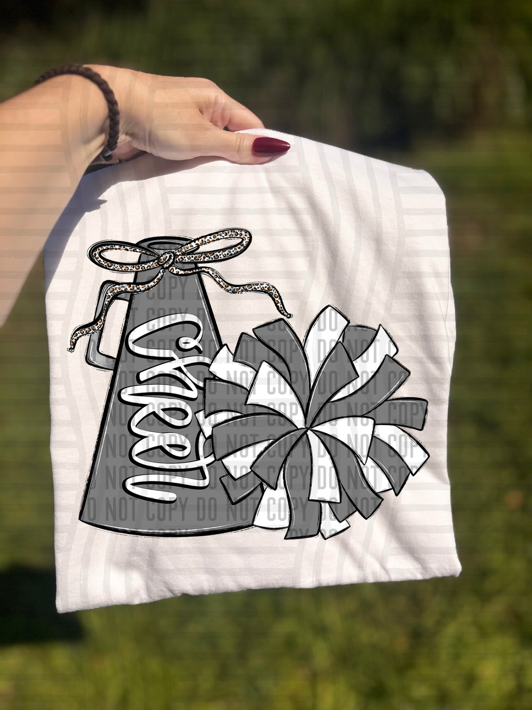 Cheer Poms DTF Print