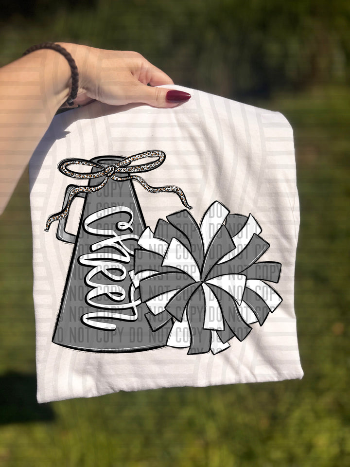 Cheer Poms DTF Print