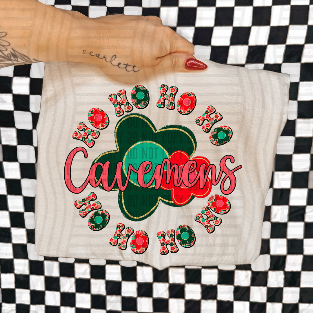 Retro Hohoho DTF Print