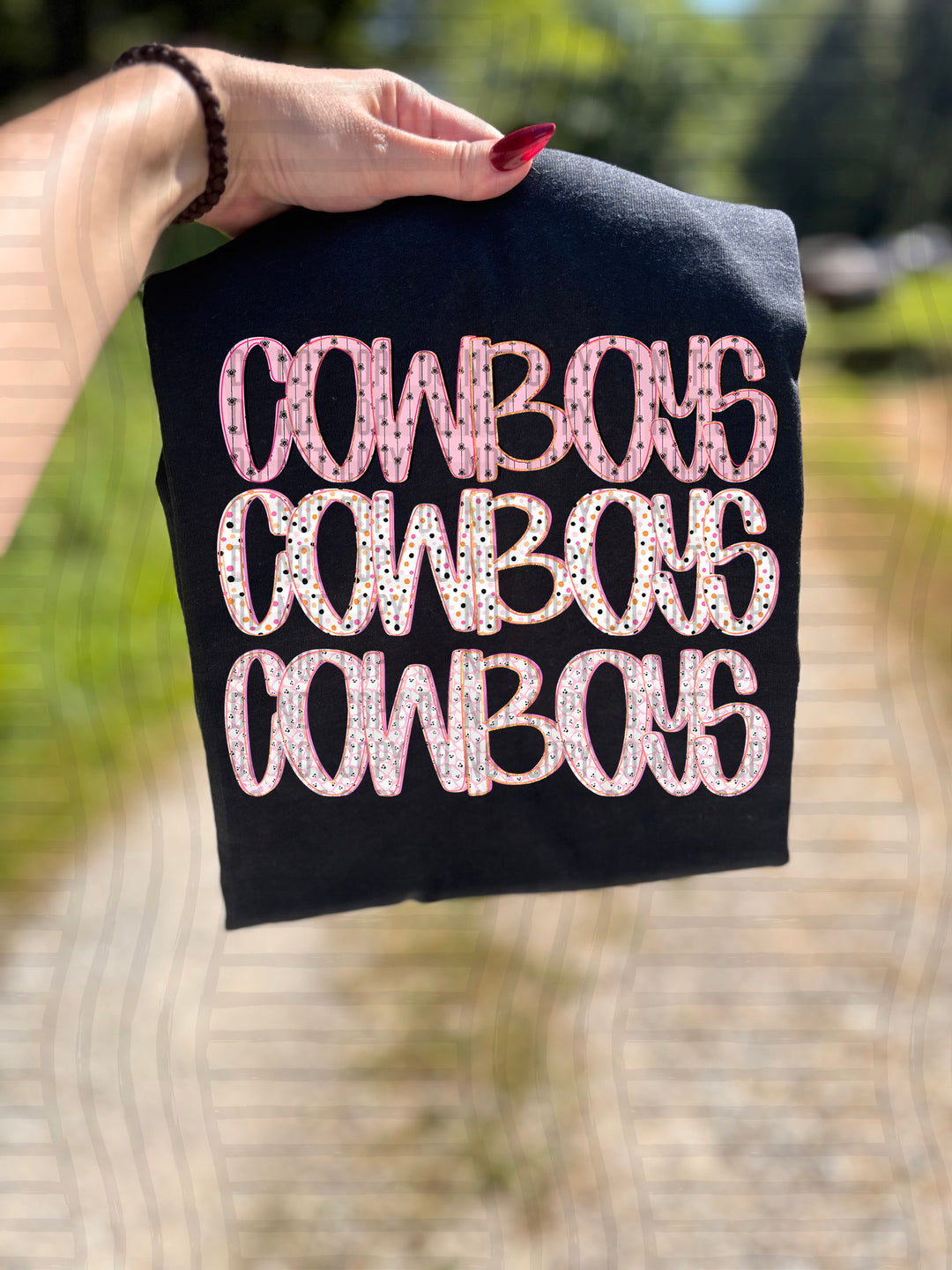 Girly Spooky Triple Stacked DTF Print