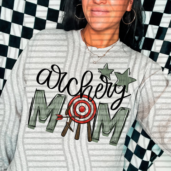 Sports Mom Archery DTF Print