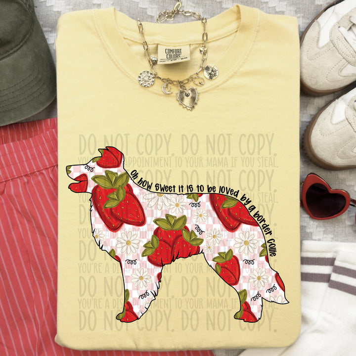 How Sweet Dog DTF Print