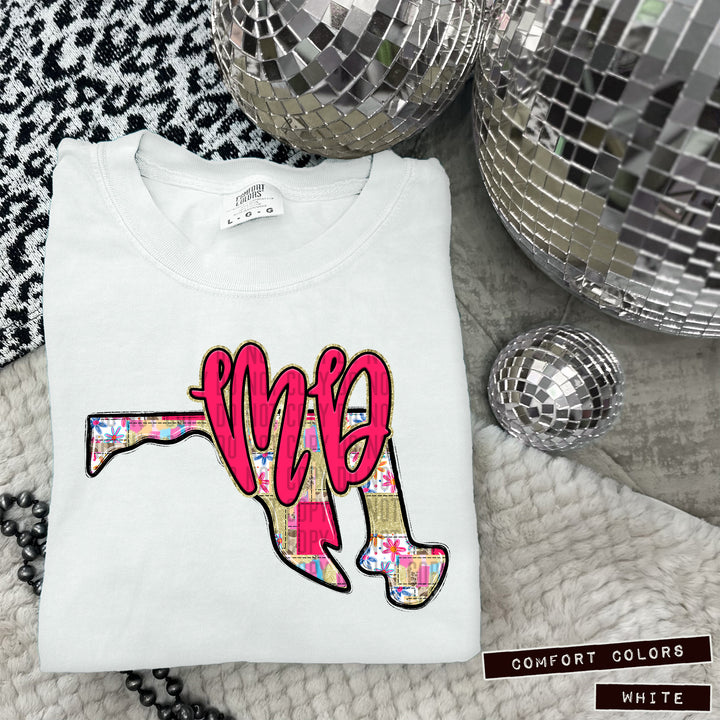 Patches States DTF Print
