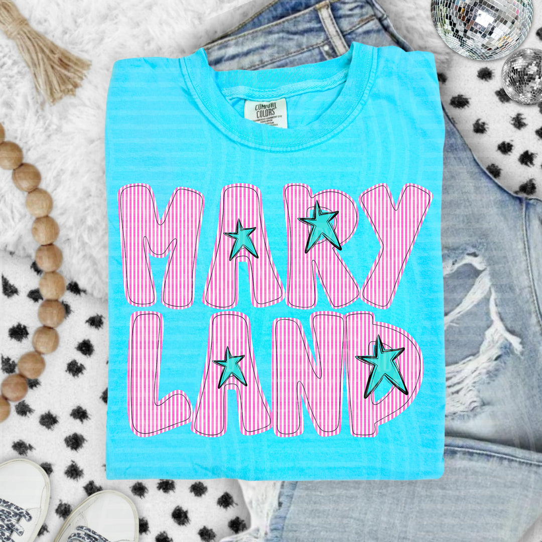 Seersucker States DTF Print