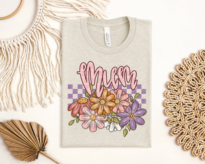 Floral Mothers Names DTF Print