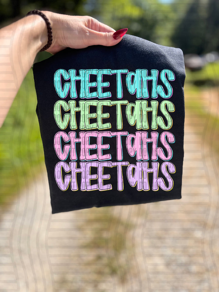 Seersucker Tri/Quad Stacked DTF Print