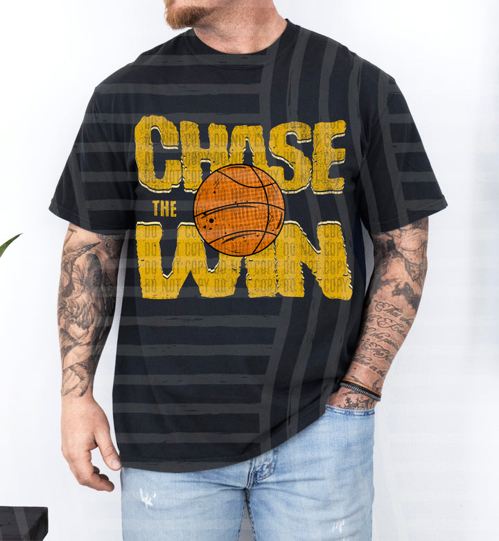 Chase The Win Basketball DTF Print