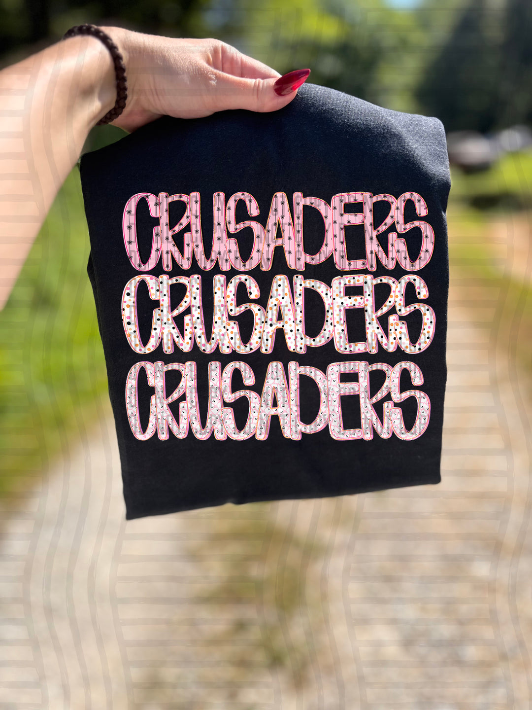 Girly Spooky Triple Stacked DTF Print