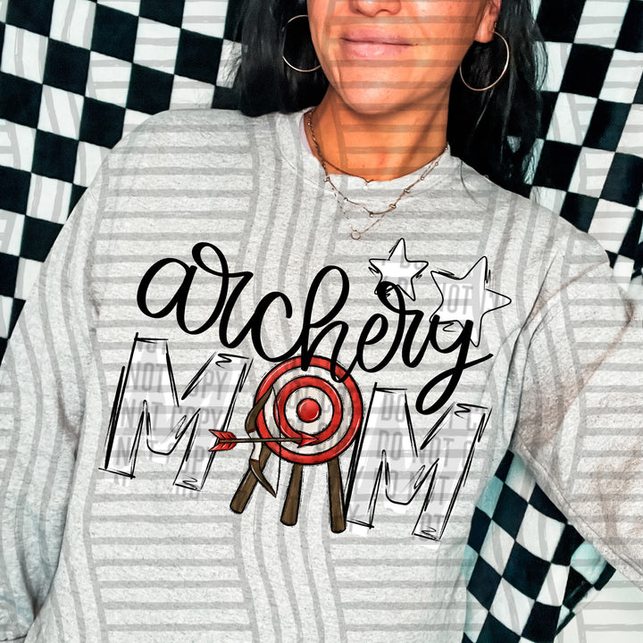 Sports Mom Archery DTF Print