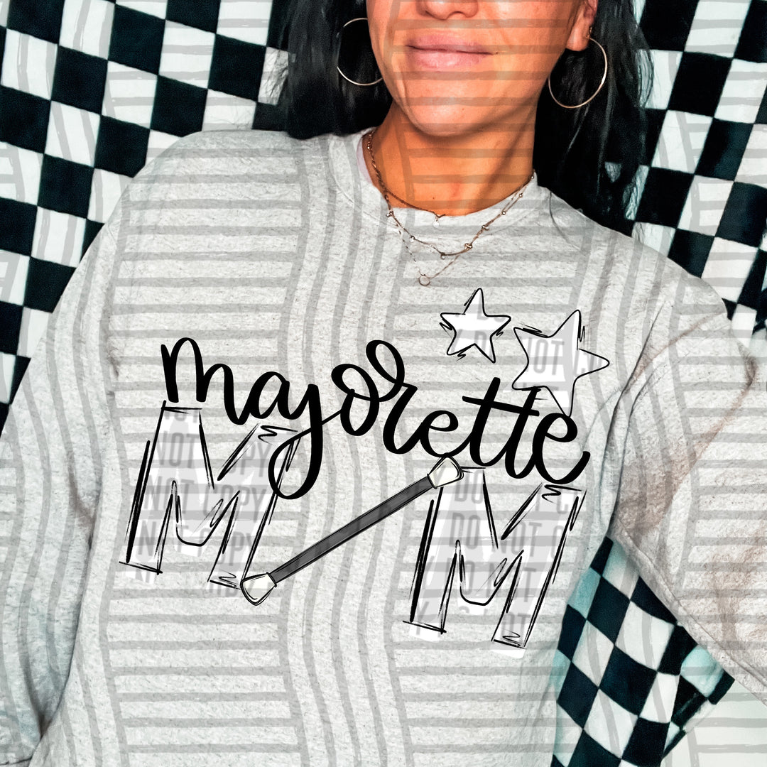 Sports Mom Majorette DTF Print