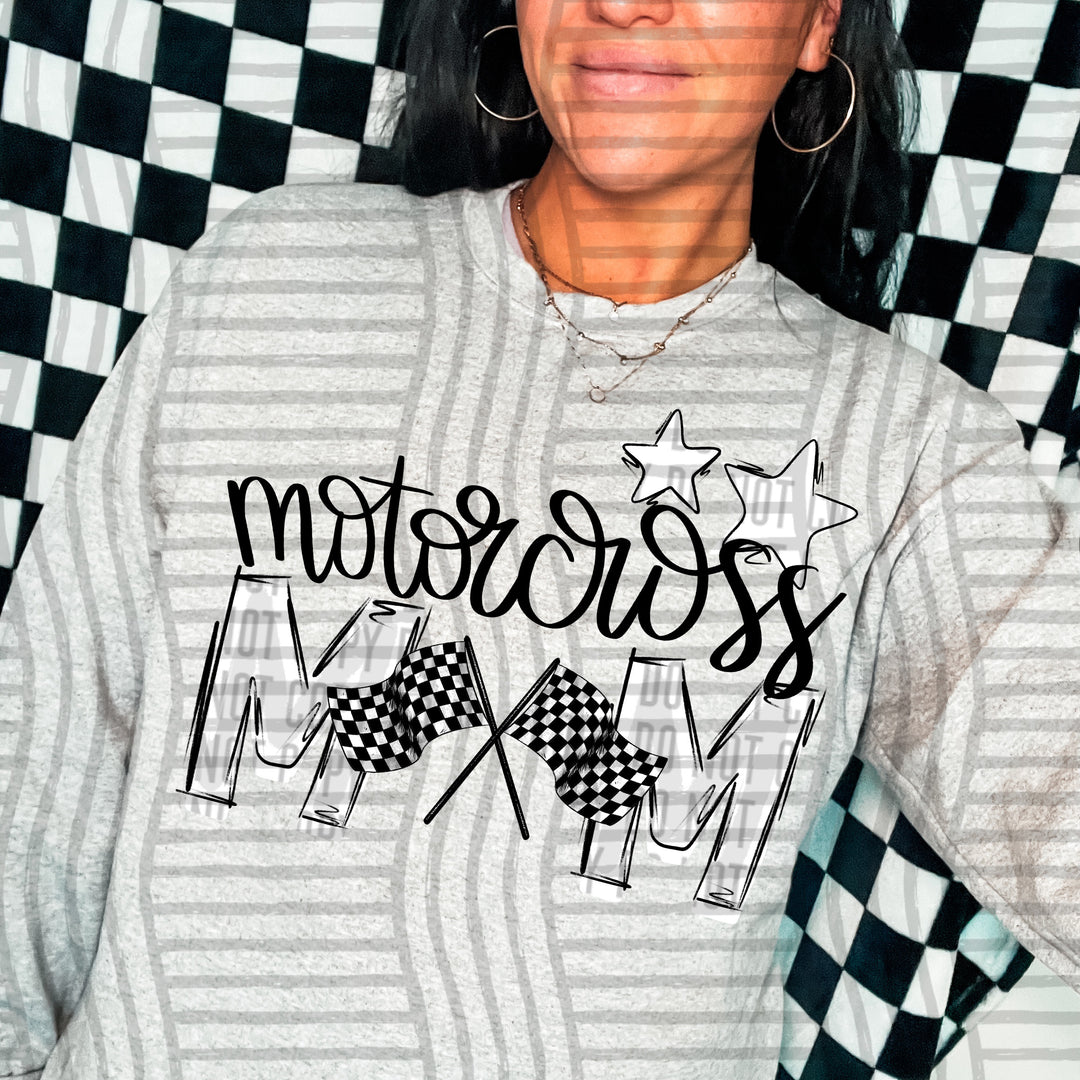 Sports Mom Motorcross DTF Print