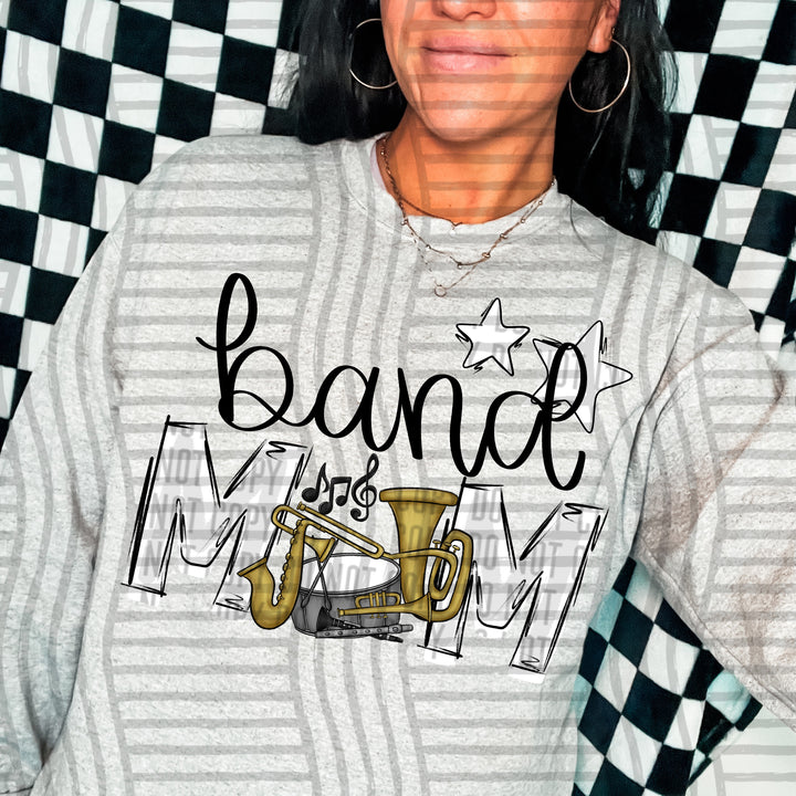 Sports Mom Band DTF Print