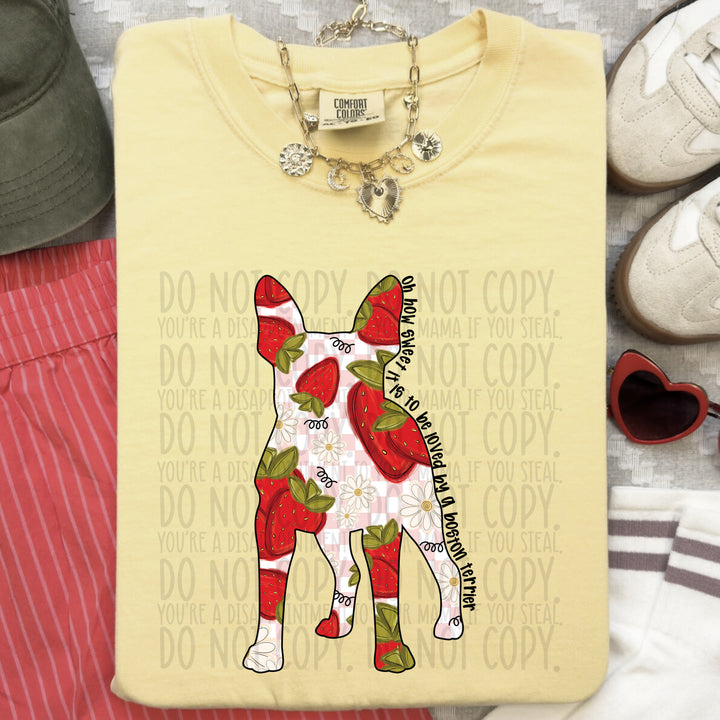 How Sweet Dog DTF Print