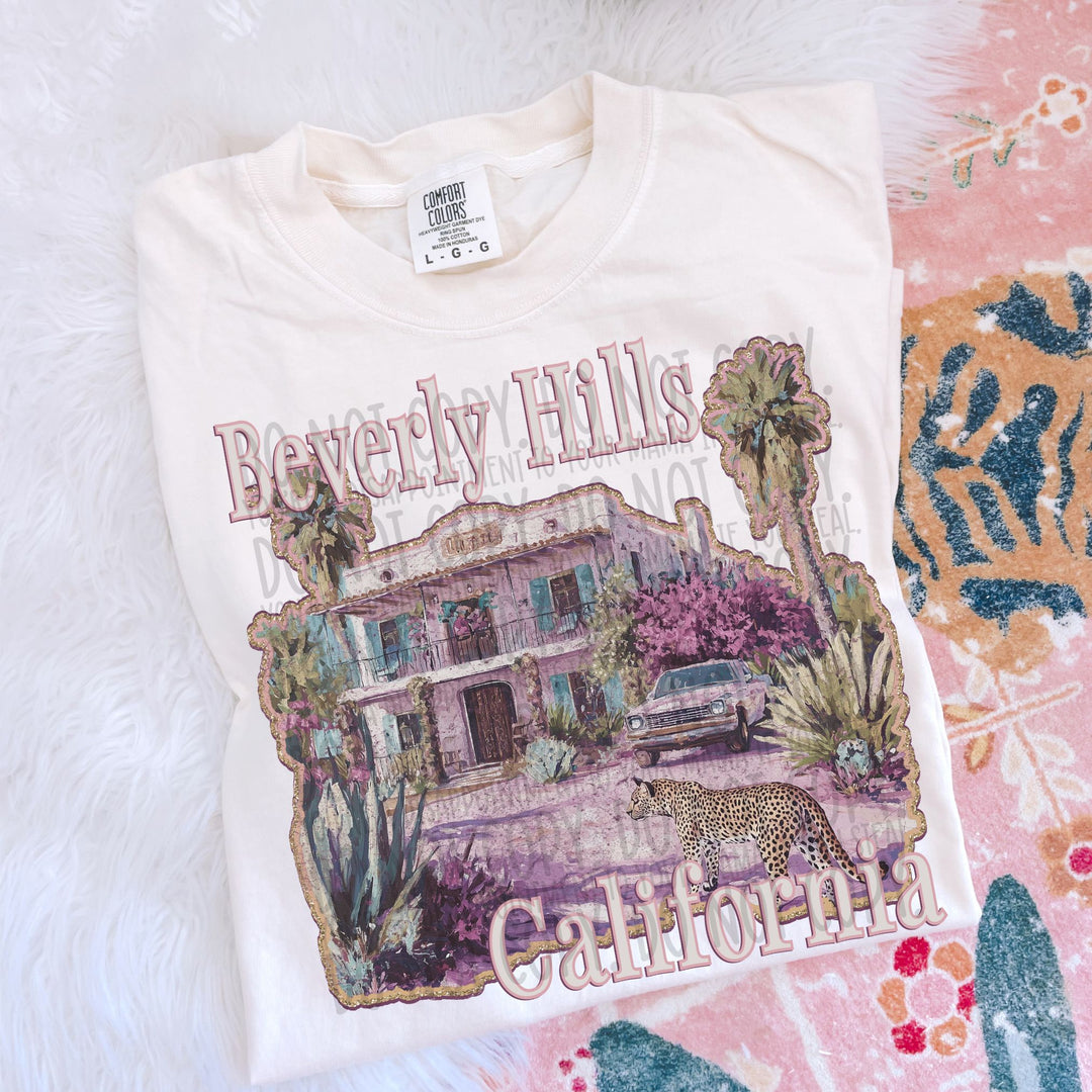 Beverly Hills California DTF Print