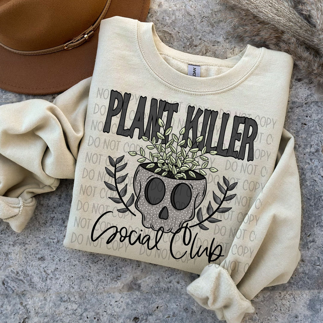 Plant Killer Social Club DTF Print