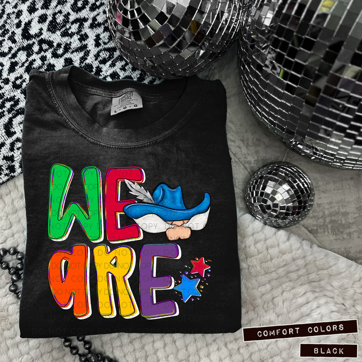 We Are Mascot Heads DTF Print