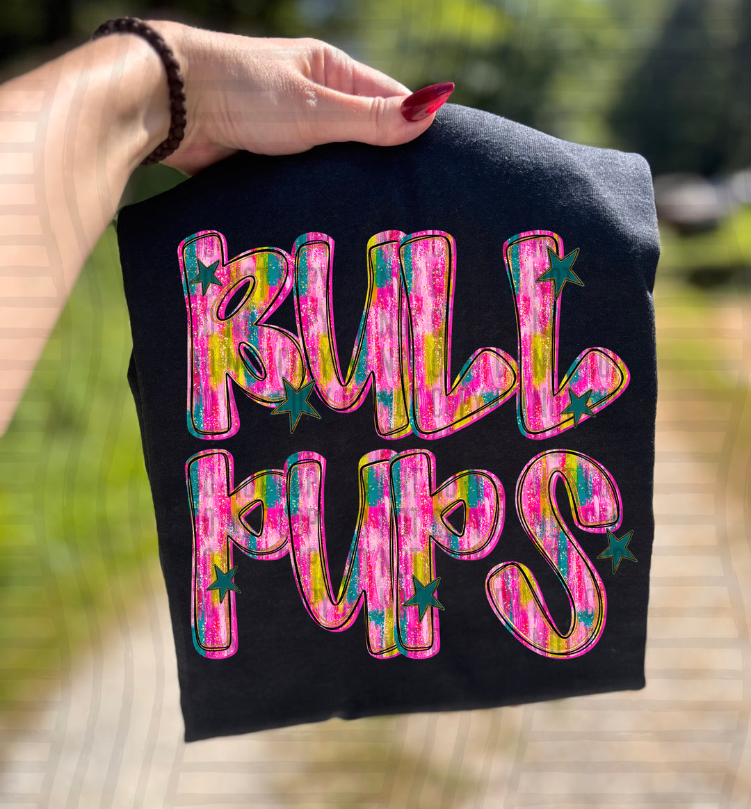 Holiday Brushstroke DTF Print