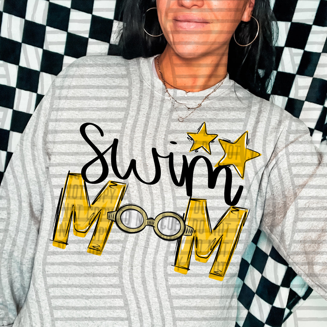 Sports Mom Swim DTF Print