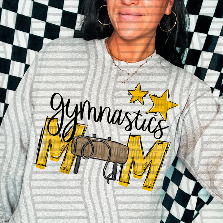 Sports Mom Gymnastics DTF Print