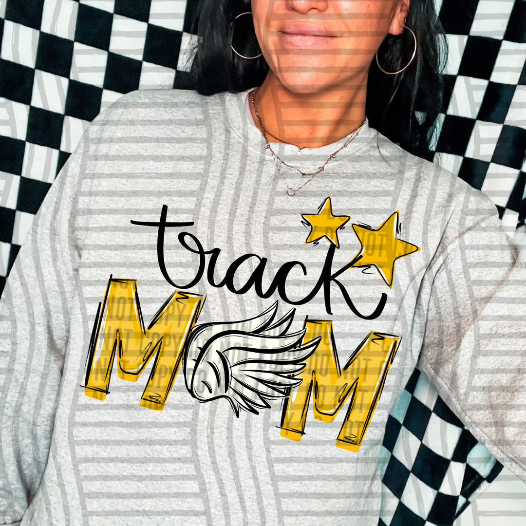 Sports Mom Track DTF Print