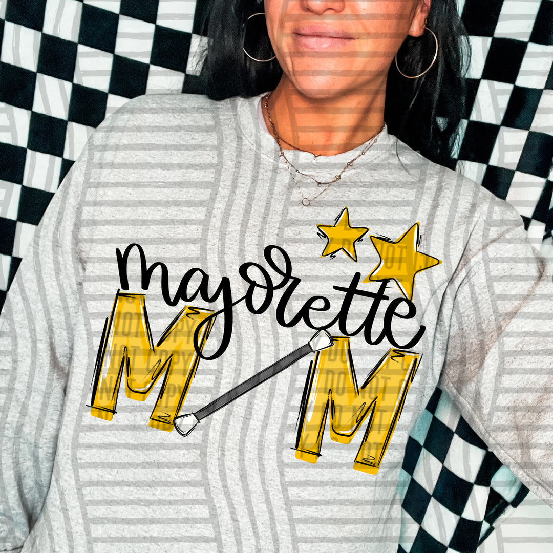 Sports Mom Majorette DTF Print