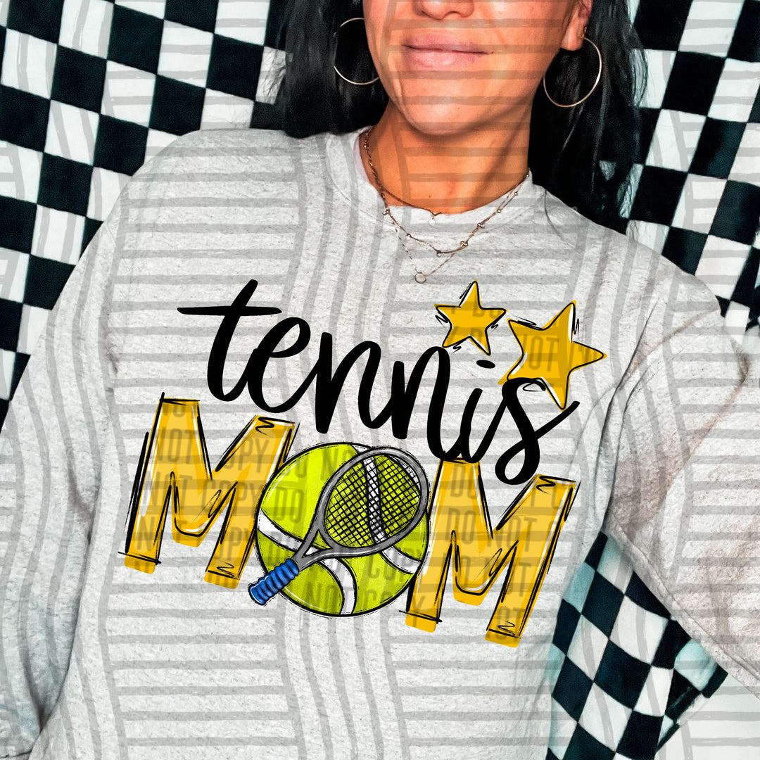 Sports Mom Tennis DTF Print