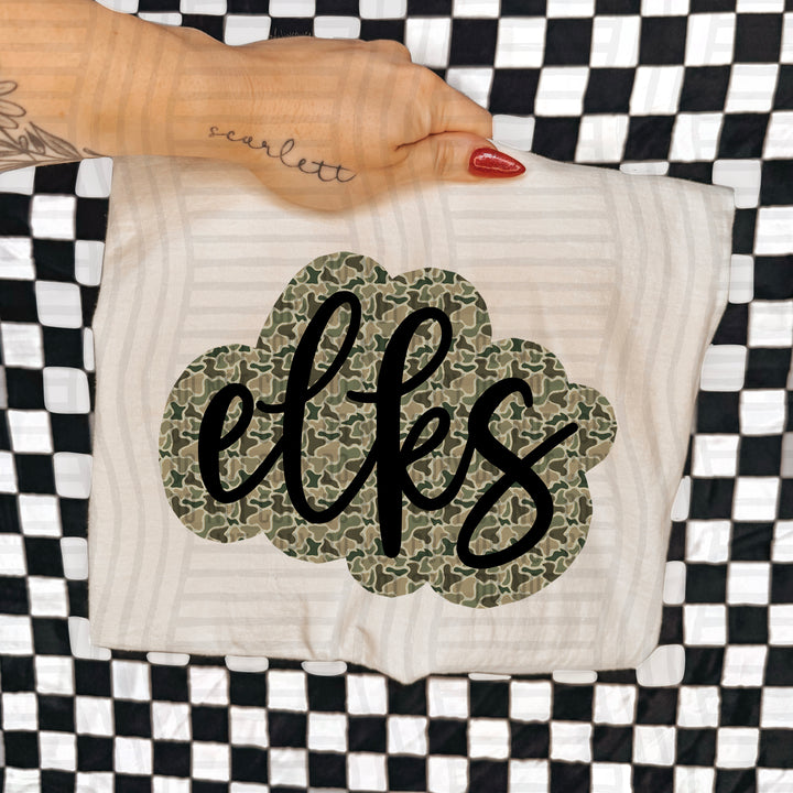 Camo Mascots DTF Print