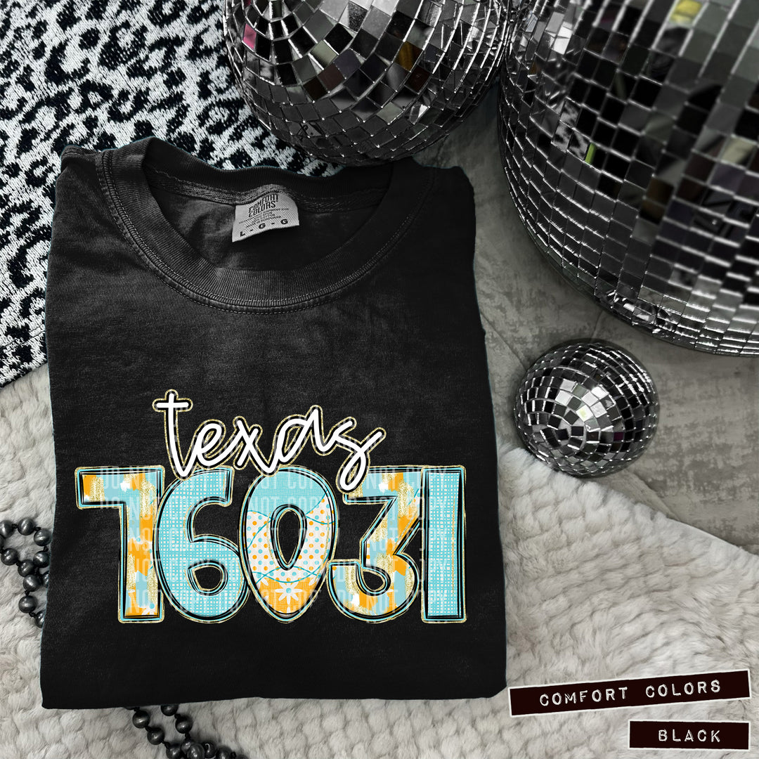 Dotted Daisy Zip Codes No Bows DTF Print