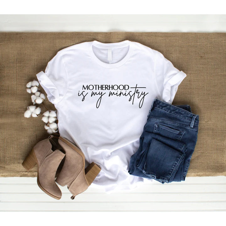 Motherhood Is My Ministry DTF Print