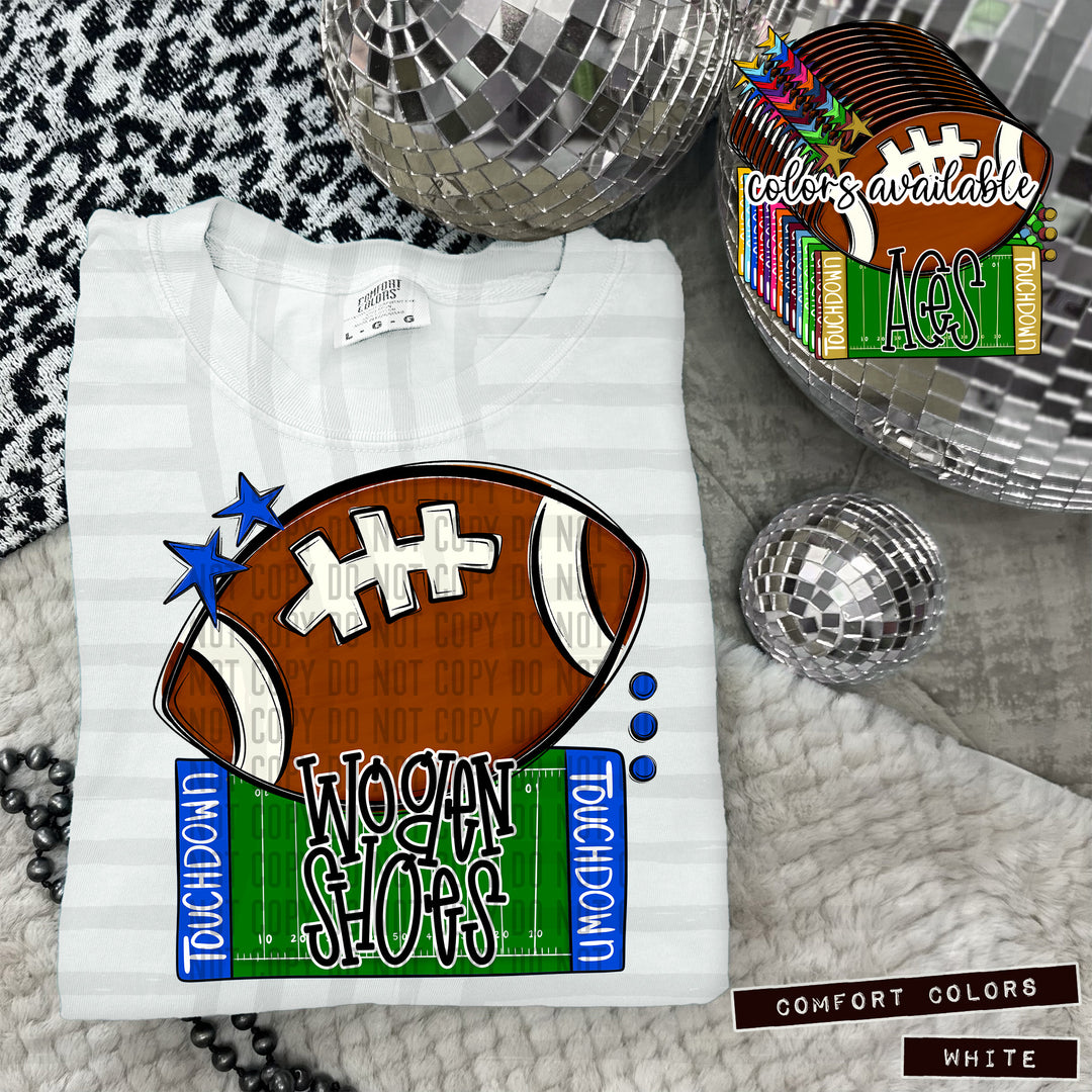 Football Name Plates DTF Print