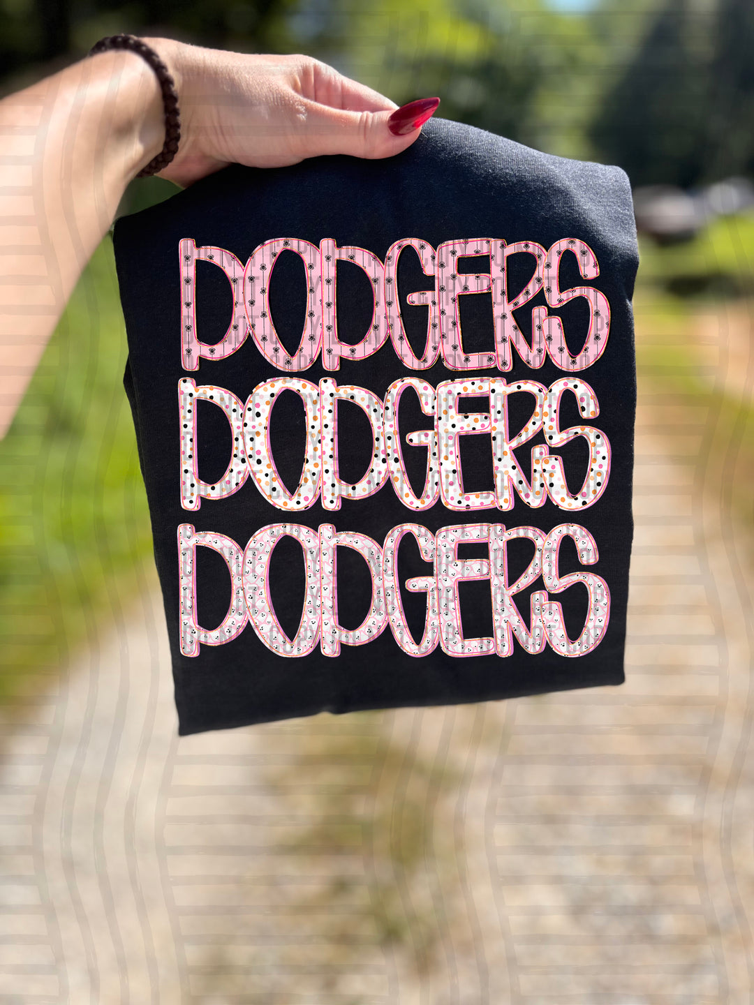 Girly Spooky Triple Stacked DTF Print