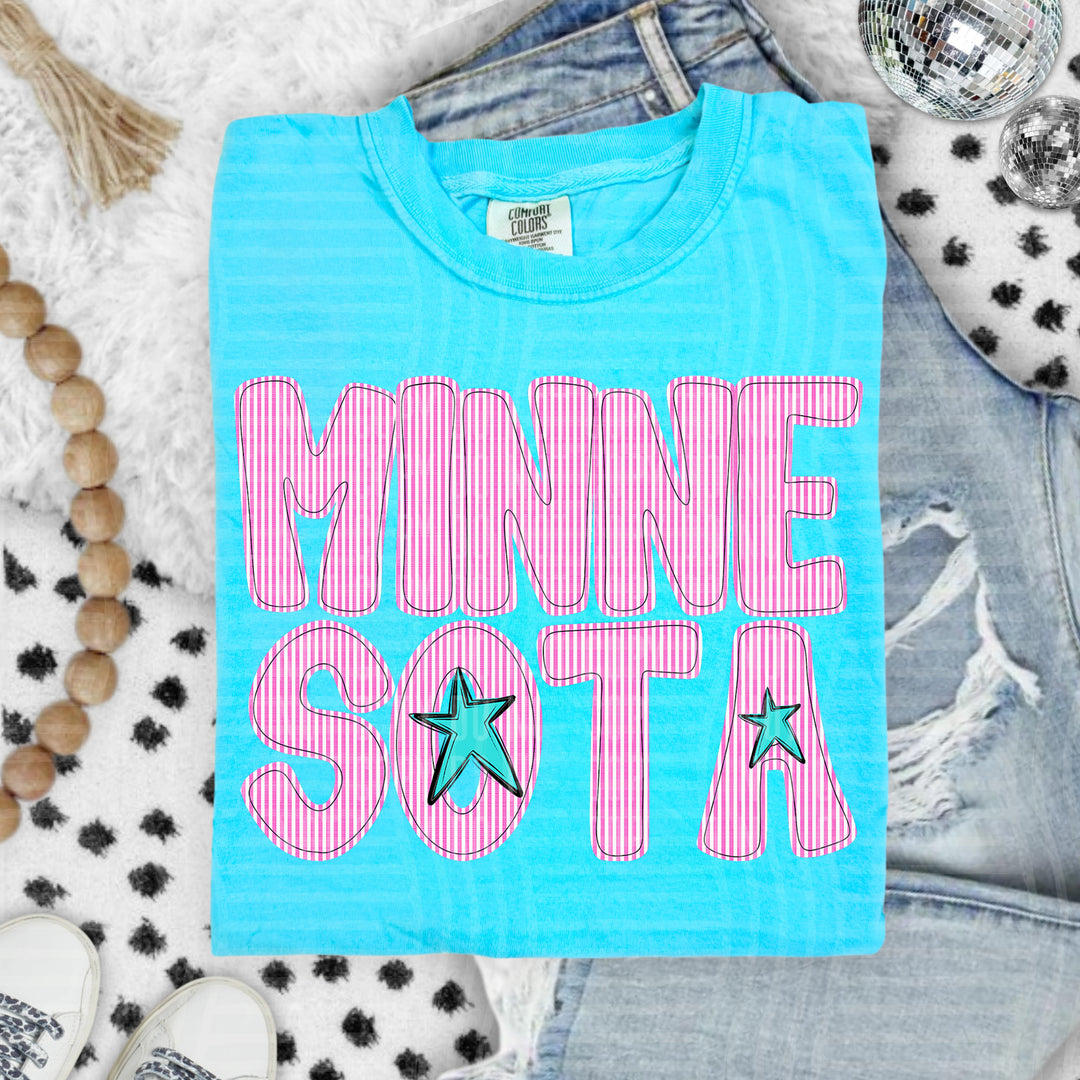 Seersucker States DTF Print